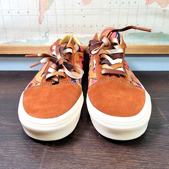 BRAND NEW Vans Old Skool "Tyris Winter" Poets Collaboration Women's Size 8.5 - Picture 3 of 7